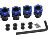 Lightweight 17mm Alum Hubs +3mm, for Slash 2wd Lightweight 17mm Alum Hubs +3mm, for Slash 2wd