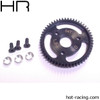 Hot Racing Silver 54T 32P 0.8M Steel Spur Gear HRASJT254