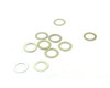Hot Racing Steel Shims, 3x4.4x0.1mm, (10pcs) HRAW3X