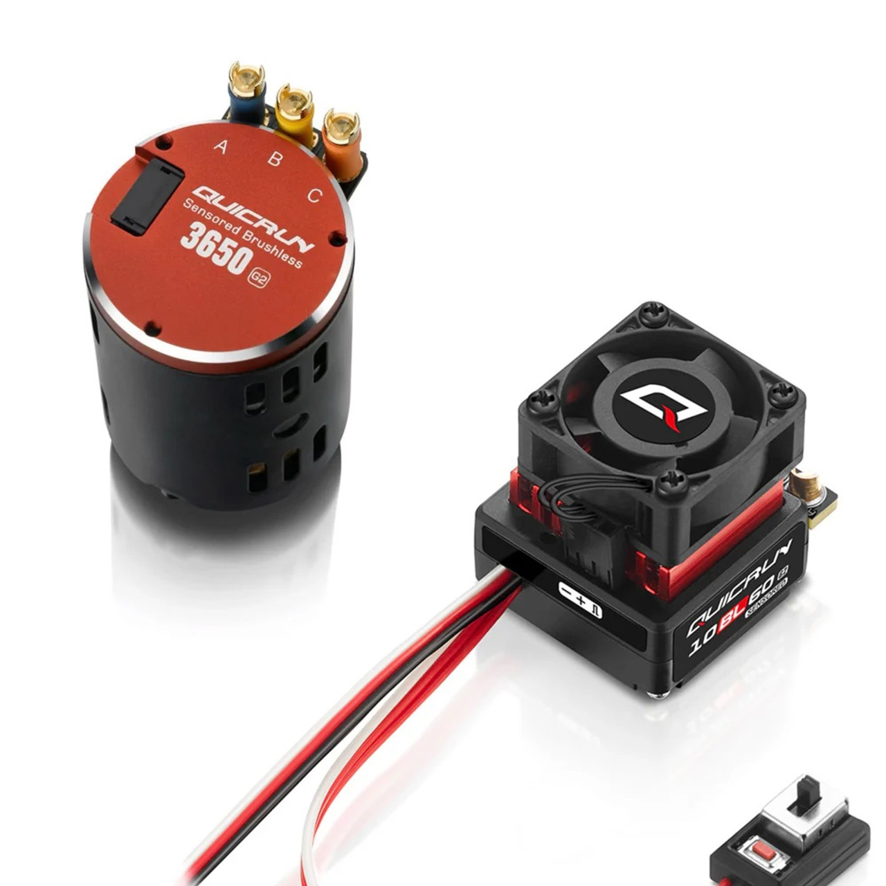 Quicrun 10BL60 SD G2 ESC & QR3650 SD 13.5T G2 Motor Combo Quicrun 10BL60 SD G2 ESC & QR3650 SD 13.5T G2 Motor Combo
