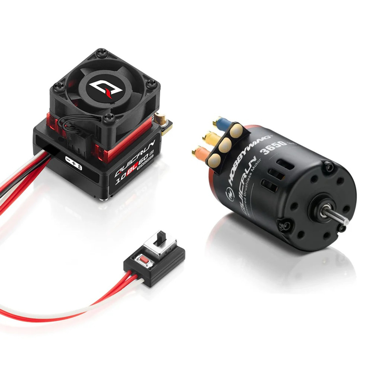 Quicrun 10BL60 SD G2 ESC & QR3650 SD 25.5T G2 Motor Combo Quicrun 10BL60 SD G2 ESC & QR3650 SD 25.5T G2 Motor Combo