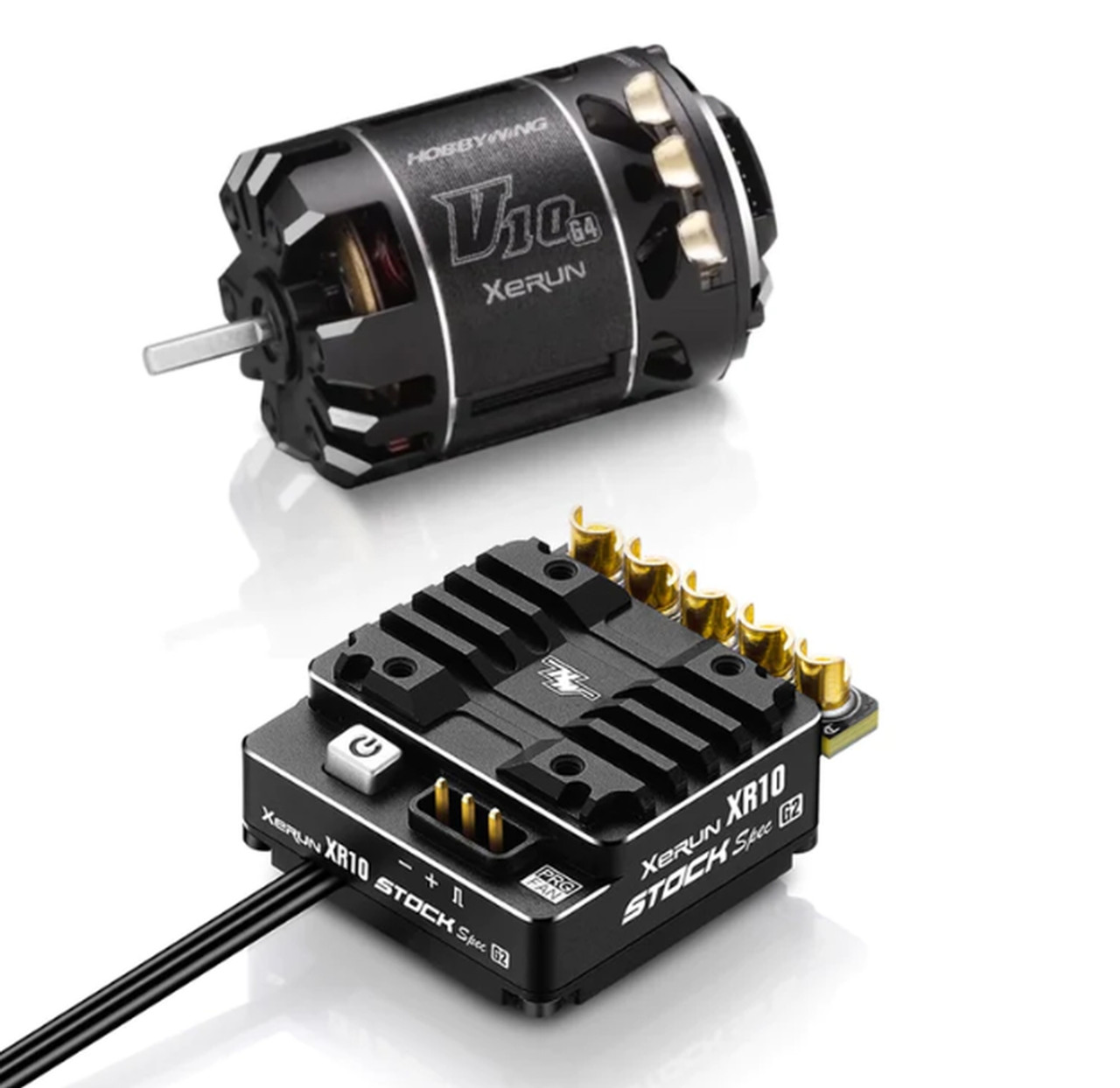 Xerun Combo XR10 Stock 2S G2 ESC & V10 G3R 25.5T Motor Xerun Combo XR10 Stock 2S G2 ESC & V10 G3R 25.5T Motor