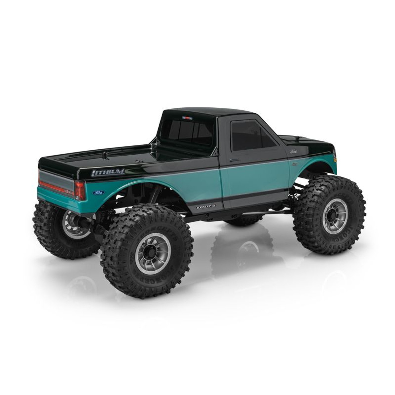 Tucked, 1995 Ford F-150, 12.3" Wheelbase, Fits Traxxas TRX-4 Tucked, 1995 Ford F-150, 12.3" Wheelbase, Fits Traxxas TRX-4