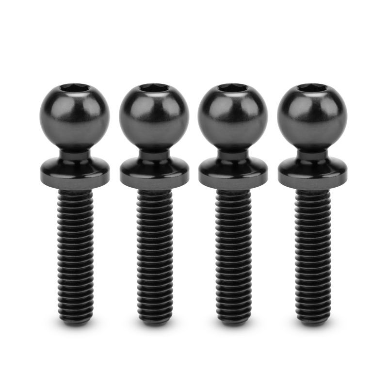 J Concepts JCI, 5.5 x 12mm Revolved Titanium Ball-Stud, 4pc JCO51352