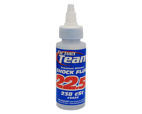 Team Associated 22.5Wt Silicone Shock Oil, 2oz ASC5424