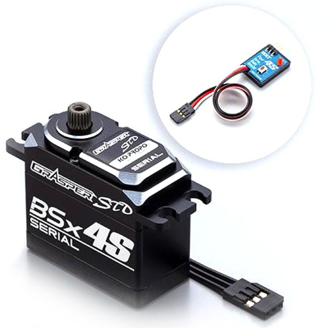 BSx4S-Grasper STD Servo with slector4s BSx4S-Grasper STD Servo with slector4s