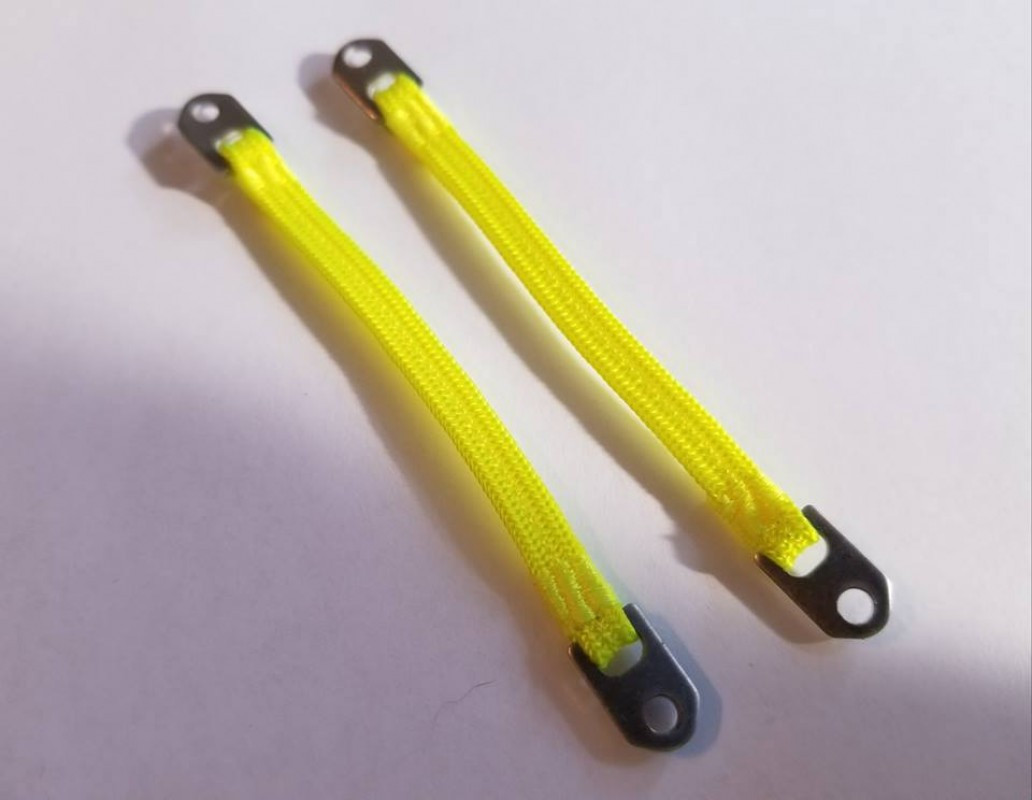 Team KNK Neon Yellow 90mm Limit Straps KNKLS0905
