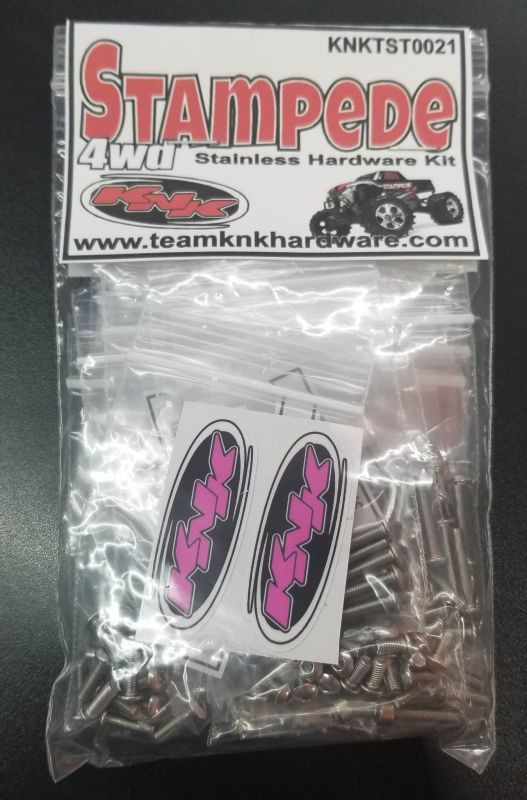 Team KNK Stampede 4wd Stainless Hardware Kit KNKTST0021