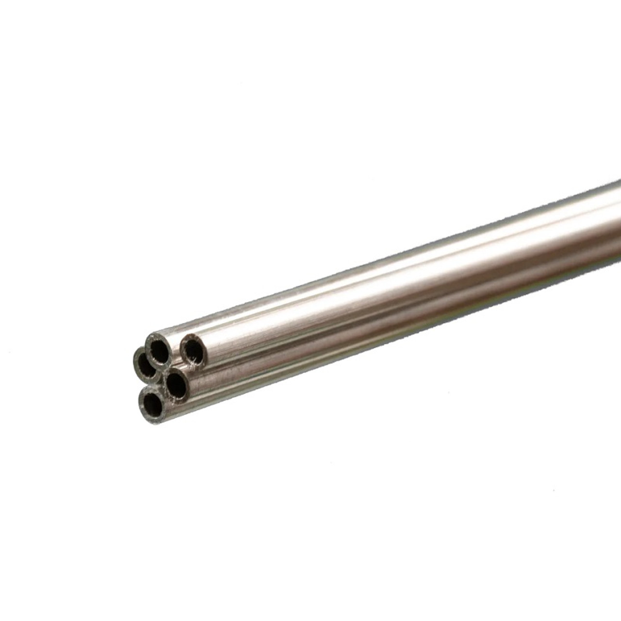 Round Aluminum Tube: 3/32" OD x 0.014" Wall x 36" Long Round Aluminum Tube: 3/32" OD x 0.014" Wall x 36" Long