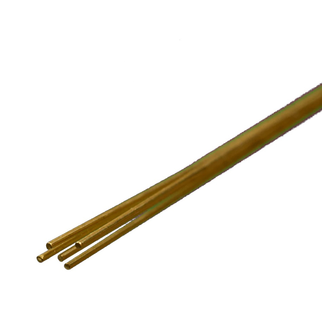 Round Brass Rod: 0.020" OD x 12" Long Round Brass Rod: 0.020" OD x 12" Long