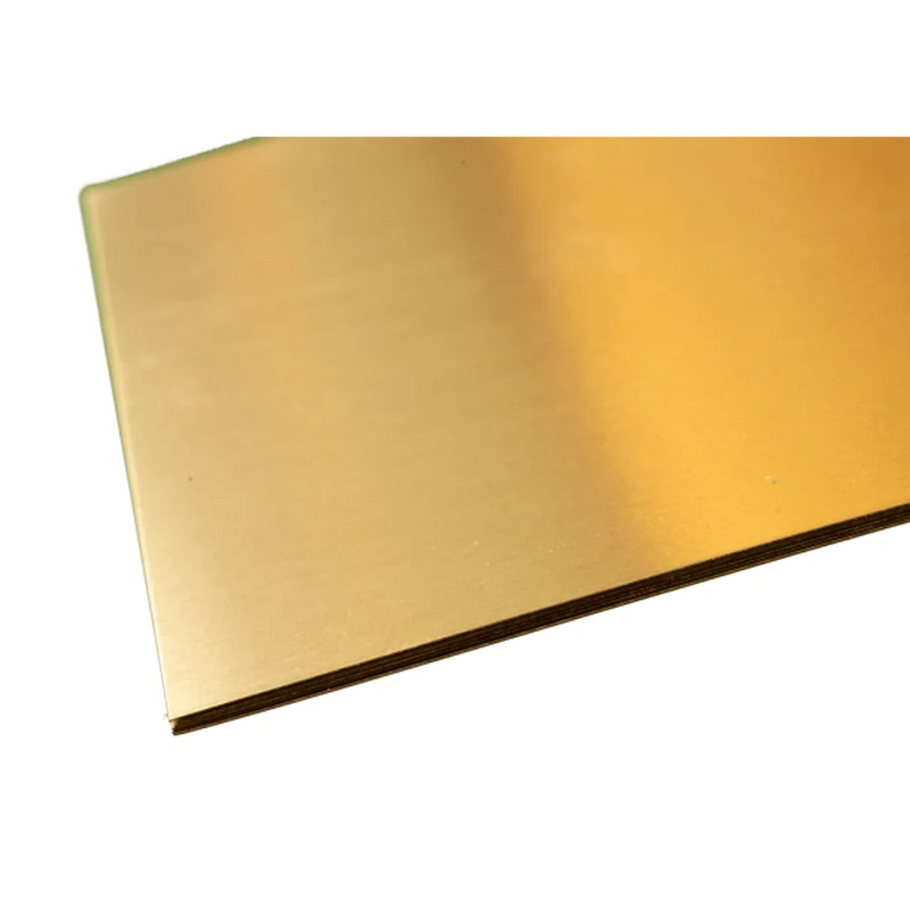 Brass Sheet: 0.010" Thick x 4" Wide x 10" Long Brass Sheet: 0.010" Thick x 4" Wide x 10" Long