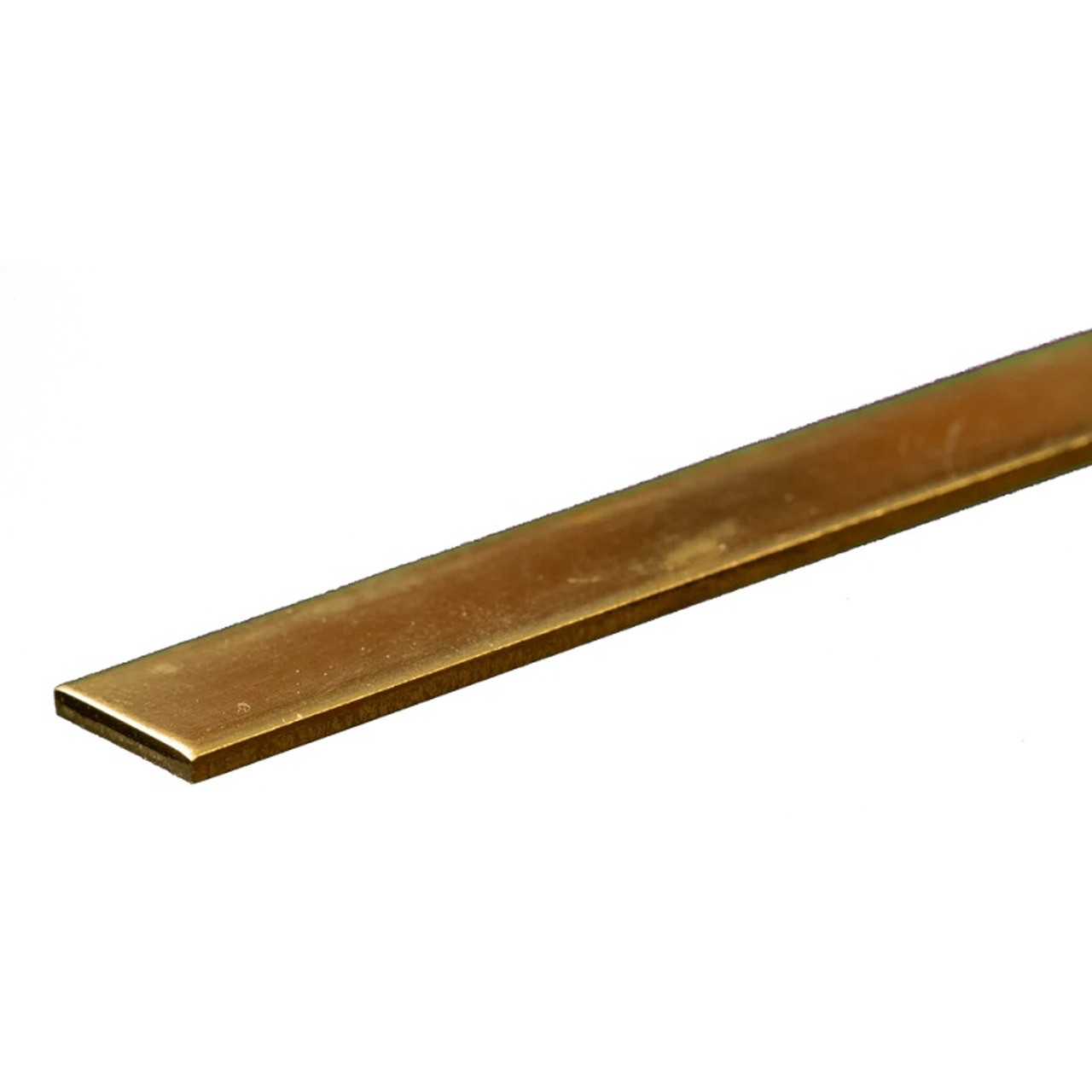 Brass Strip: 0.064" Thick x 1/2" Wide x 12" Long Brass Strip: 0.064" Thick x 1/2" Wide x 12" Long