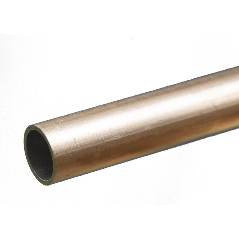 K & S Metals Round Aluminum Tube: 1/2" OD x 0.035" Wall x 12" Long KSM83035