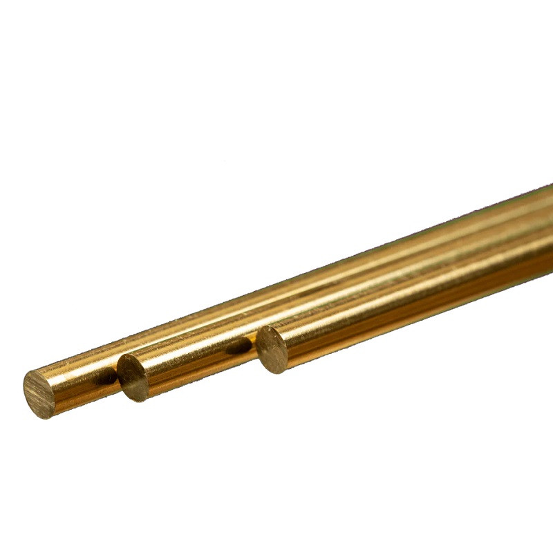 K & S Metals Round Brass Rod: 4mm OD x 300mm Long KSM9867