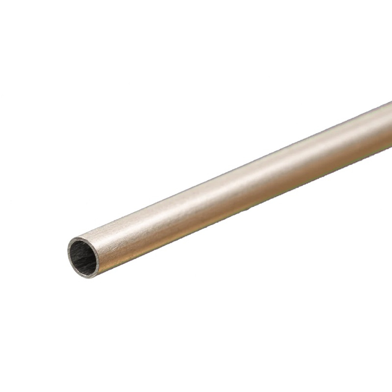 Round Aluminum Tube: 9/16" OD x 0.029" Wall x 12" Long Round Aluminum Tube: 9/16" OD x 0.029" Wall x 12" Long