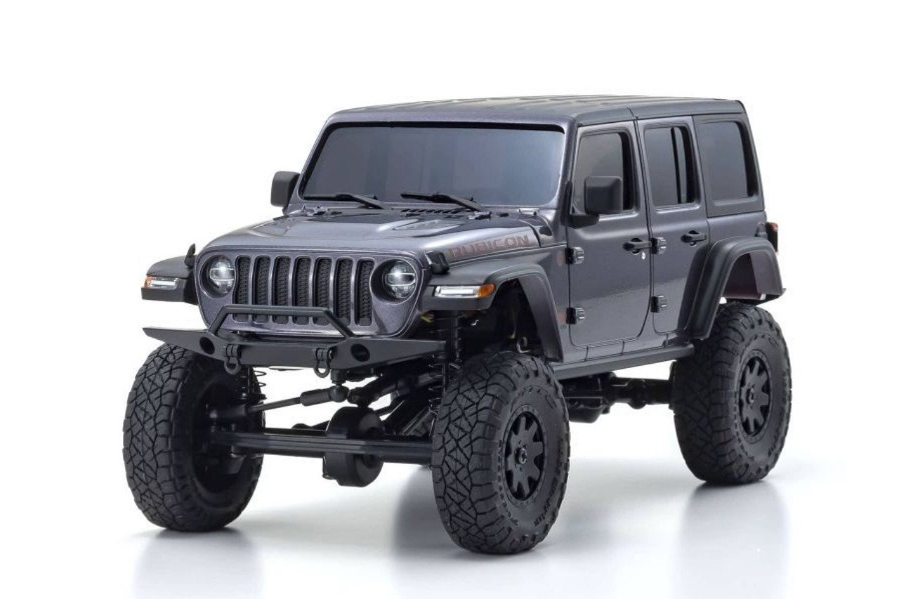Mini-Z 4x4 Jeep Wrangler Rubicon Grey Mini-Z 4x4 Jeep Wrangler Rubicon Grey
