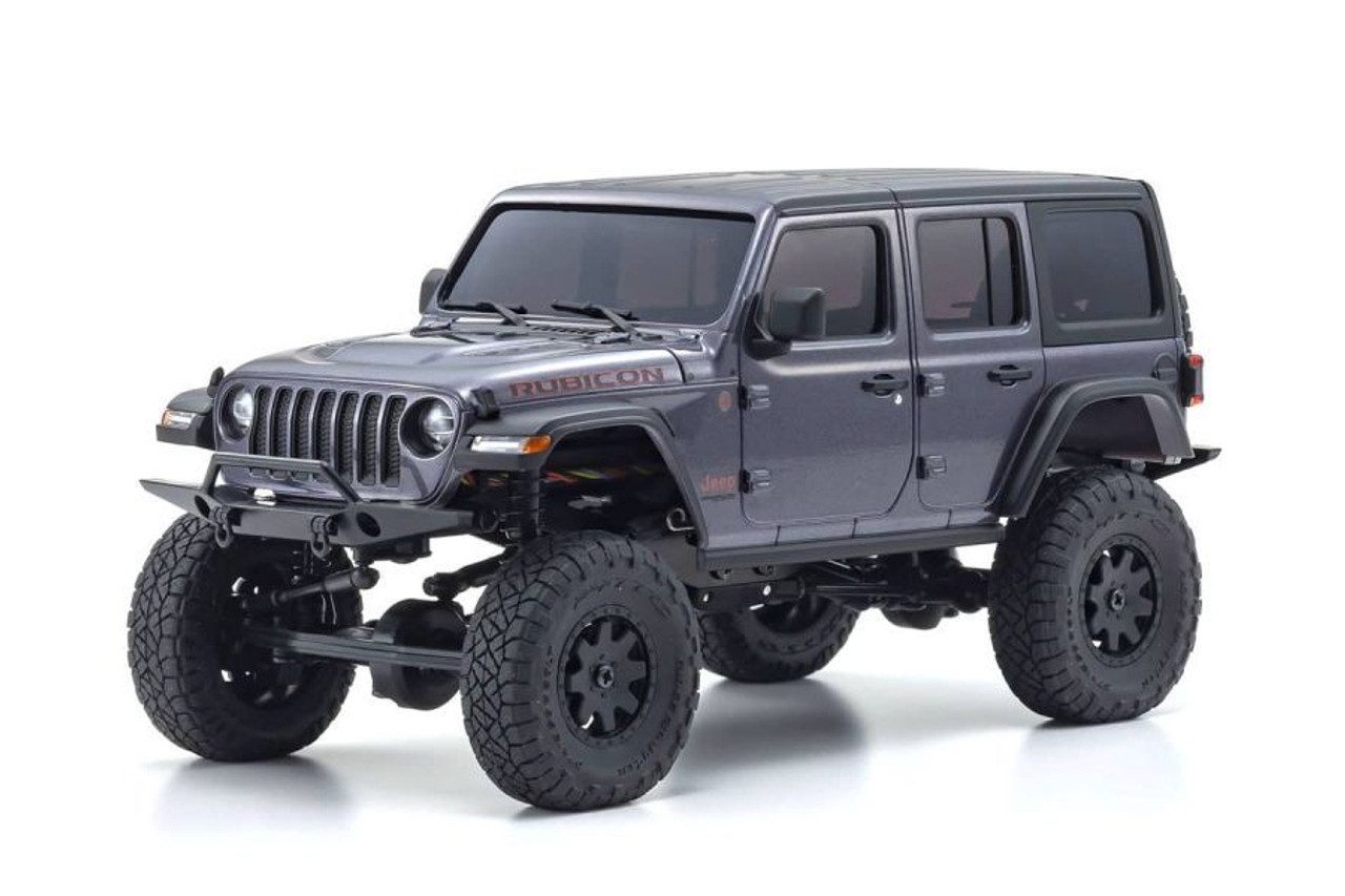 Mini-Z 4x4 Jeep Wrangler Rubicon Grey Mini-Z 4x4 Jeep Wrangler Rubicon Grey