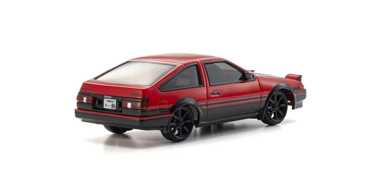 First Mini-Z Trueno AE86 Red RC Car First Mini-Z Trueno AE86 Red RC Car