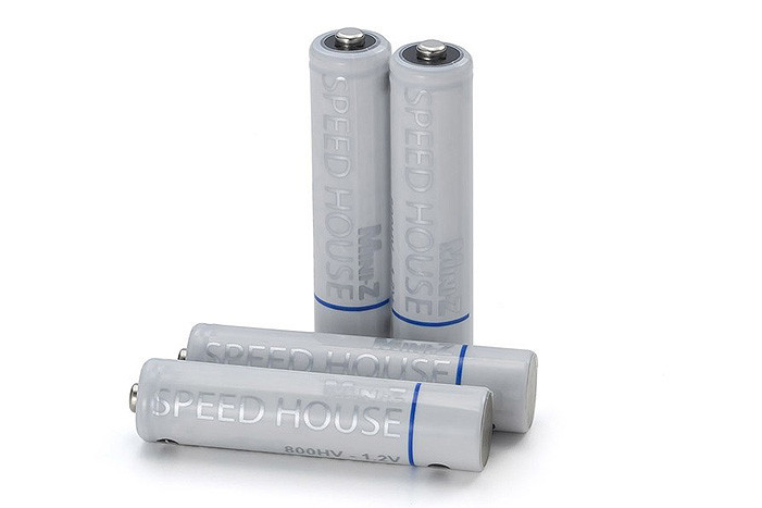 Kyosho Speed House 800HV NiMh Batteries for Mini-Z, (4) KYO71998