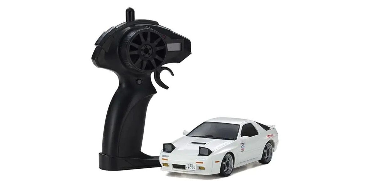 First Mini-Z Initial D Mazda RX-7 FC3S - White First Mini-Z Initial D Mazda RX-7 FC3S - White