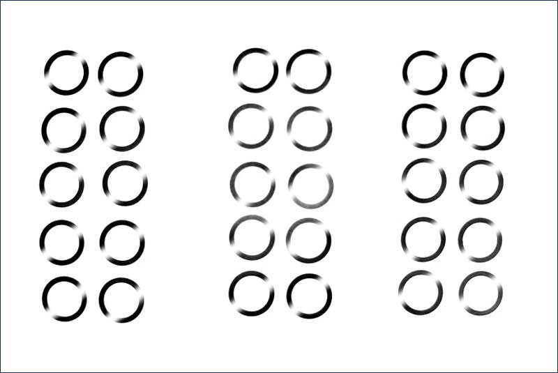 Kyosho 5X7mm Shim Kit, 0.1/0.2/0.3mm, 10pcs KYO96643