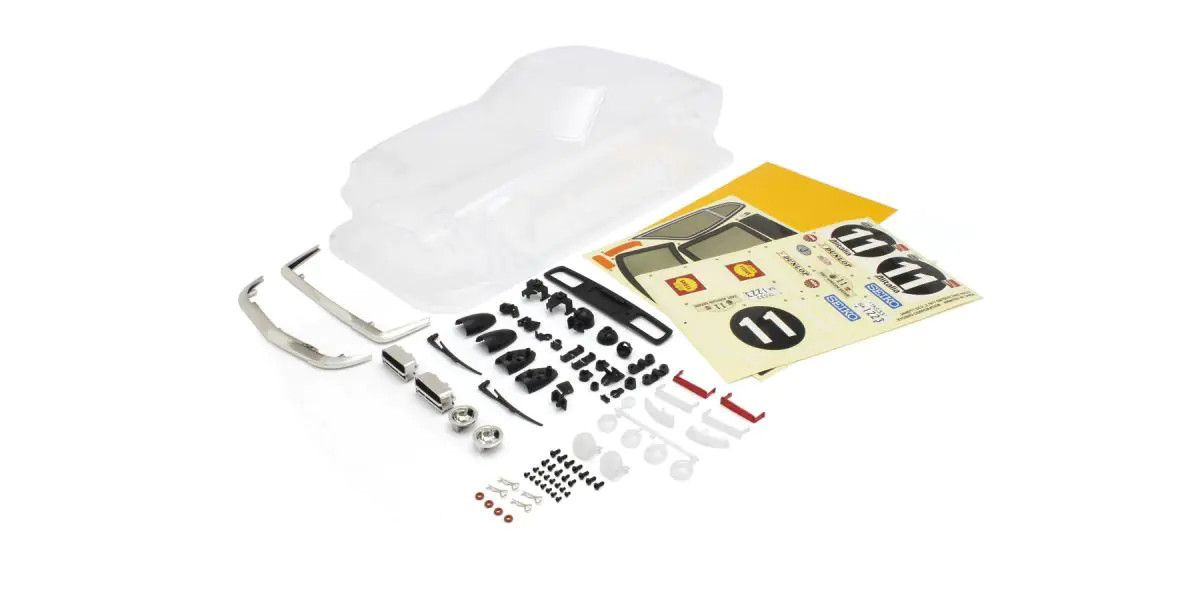 Kyosho 1971 Datsun 240Z Rally Non-Decoration Body Set KYOFAB614