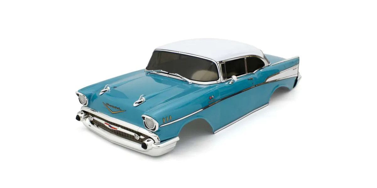 Kyosho 1957 Chevy Bel Air Coupe Tropical Turquoise Decoration KYOFAB709TQ