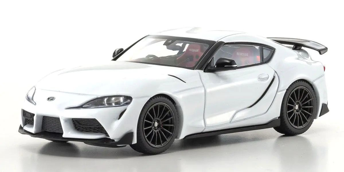 Kyosho 1/43 Toyota Supra Vart Type White Base, Model KYOKS03700V2