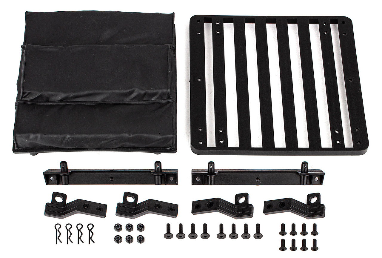 Team Associated Front Runner Bed Rack & RTT Set, for Knightrunner ASC42169