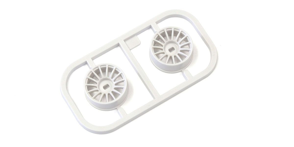 Kyosho Multi Wheel N/Offset 2.5 (White/AWD/2pcs) KYOMDH100W-N25