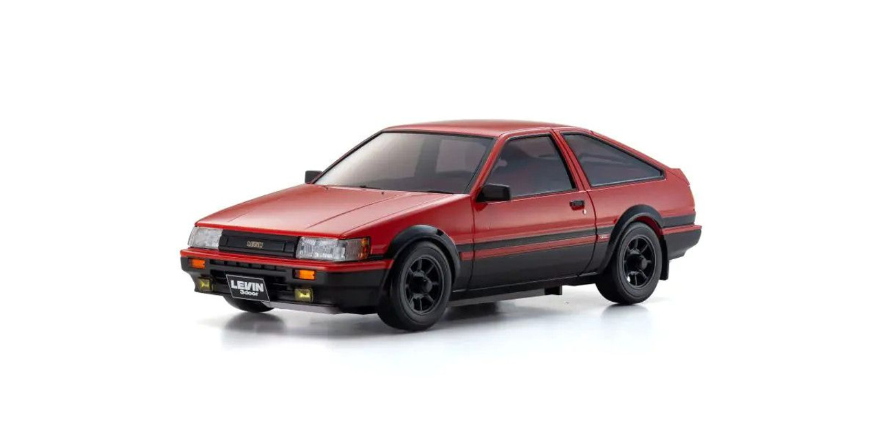 Mini-Z ASC Toyota Corolla Levin AE86 Red/Black Body Only Mini-Z ASC Toyota Corolla Levin AE86 Red/Black Body Only