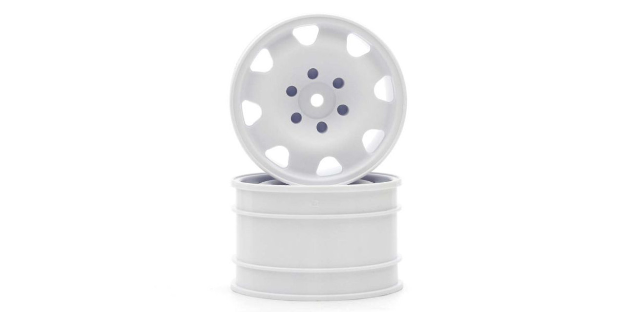8 Spoke Wheel 50mm (White/2pcs/Optima Mid) 8 Spoke Wheel 50mm (White/2pcs/Optima Mid)