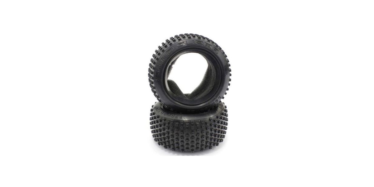 Kyosho Block Tire 50x83x36mm, Medium, for Optima KYOOTT244MB