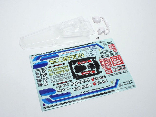 Kyosho Clear Body Set ( Scorpion 2014) KYOSCB001