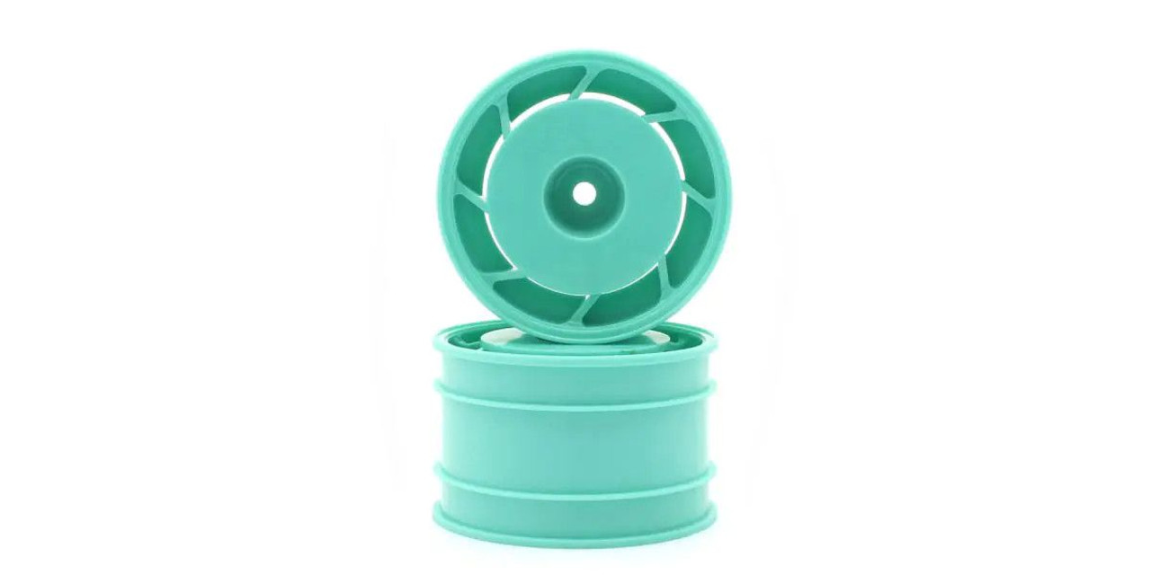 Kyosho 8D Rear Wheel 50mm (Peppermintgreen/2pcs/Ultima) KYOUTH002GR