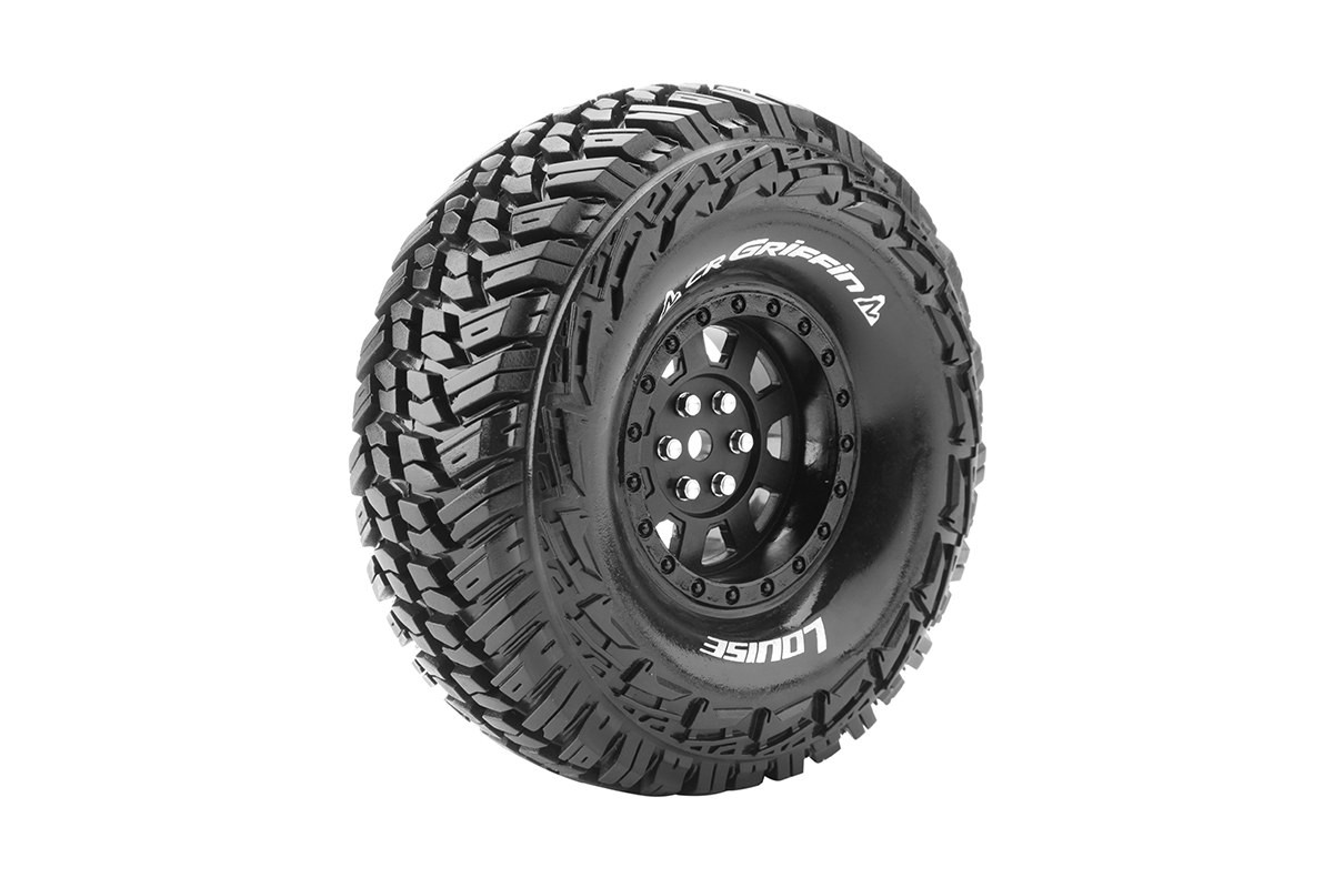 Louise R/C CR-Griffin 1/10 1.9" Crawler Tires, 12mm Hex, Super Soft, LOULT3230VB