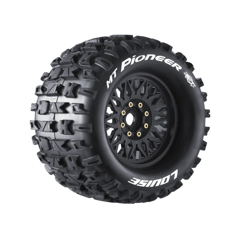 Louise R/C MFT MT-Pioneer Sport 1/8 Monster Truck Tires, 17mm Hex, LOULT3321X