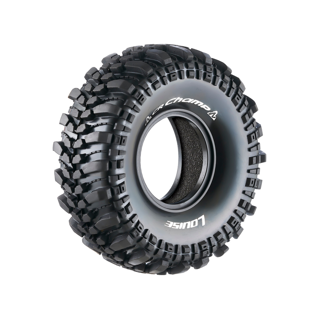 Louise R/C CR-Champ 1/10 1.9" Crawler Tires, Super Soft, Front/Rear LOULT3231VI