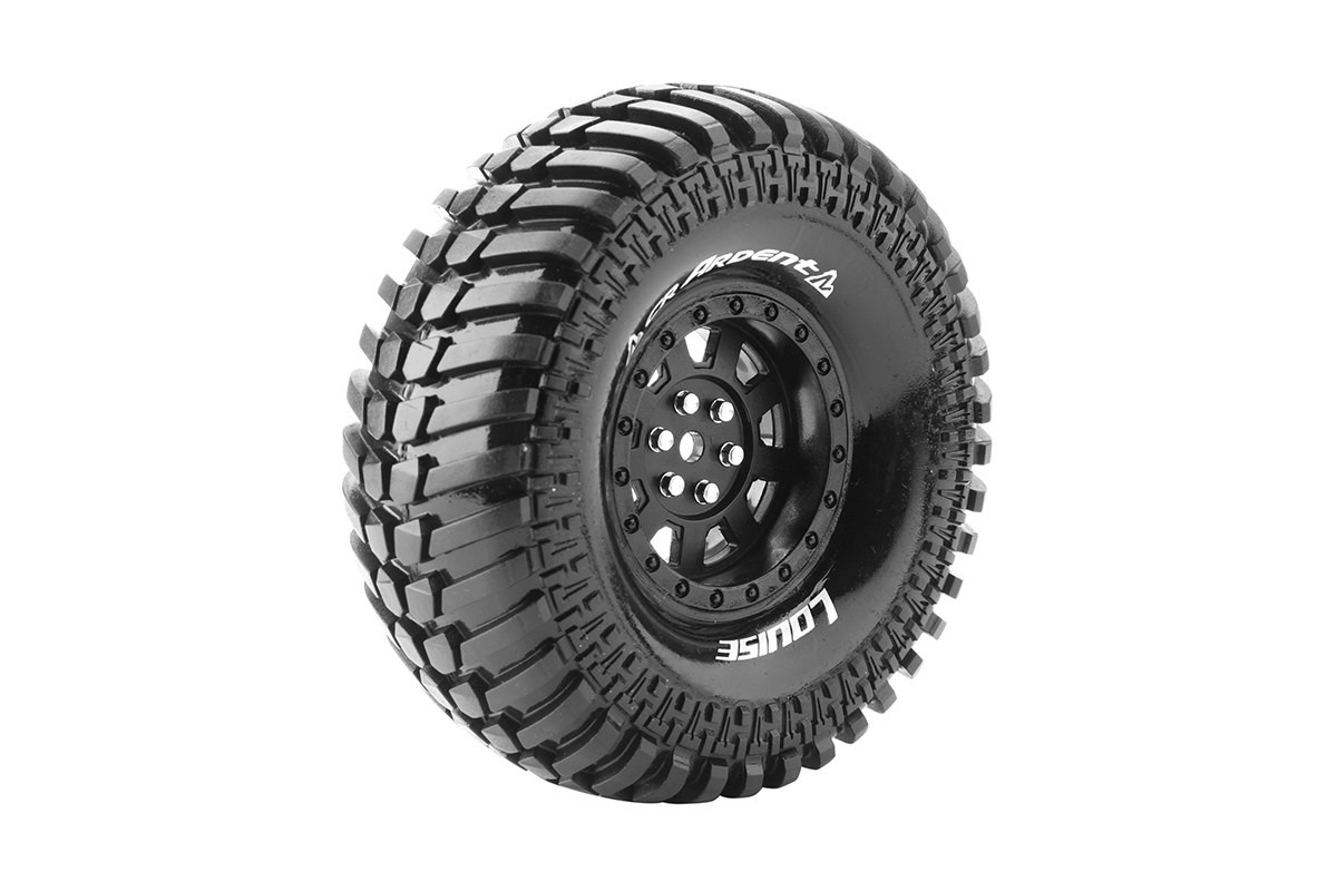 Louise R/C CR-Ardent 1/10 1.9" Crawler Tires, 12mm Hex, Super Soft, LOULT3232VB