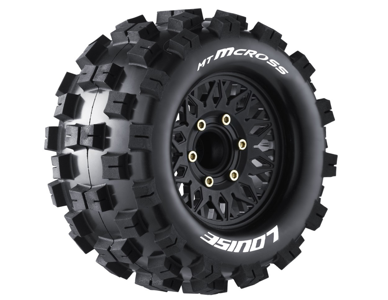 MT-Mcross Soft, 1/10 Monster Truck Tires, 0 & 1/2 " Offset, MT-Mcross Soft, 1/10 Monster Truck Tires, 0 & 1/2 " Offset,