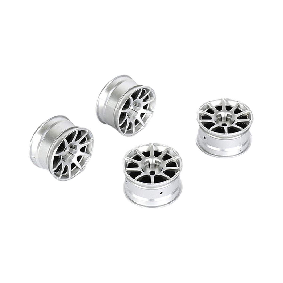 Louise R/C 10 Spoke Wheel +4mm (Silver), for LMX LOUNBA268