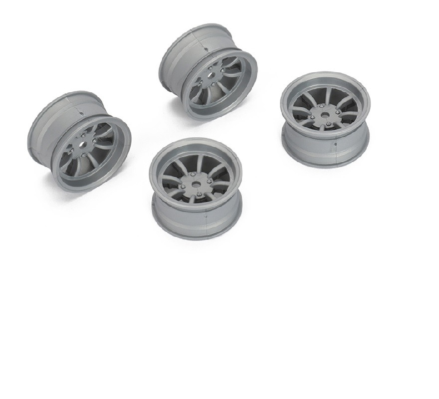 Louise R/C 8 Spoke Wheel +4mm (Gray), for LMX LOUNBA264