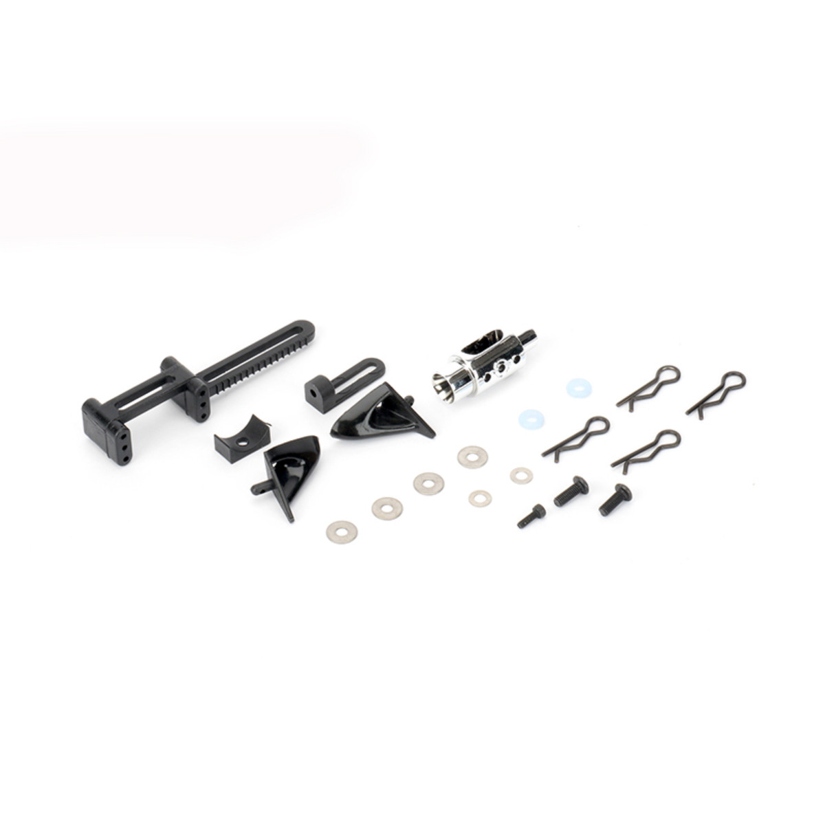 Louise R/C Back Millor and Exhaust Pipe, Fits Drift & Rally LOUNHA439