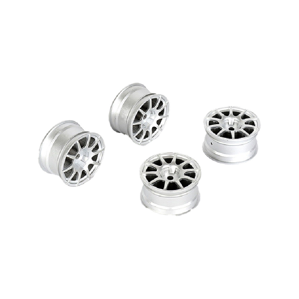 Louise R/C 10 Spoke Wheel +1mm (Silver), for LMX LOUNBA266