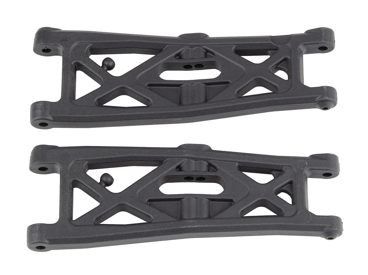 Team Associated RC10T6.2 FT Front Suspension Arms, Gull Wing, Carbon Fiber ASC71139