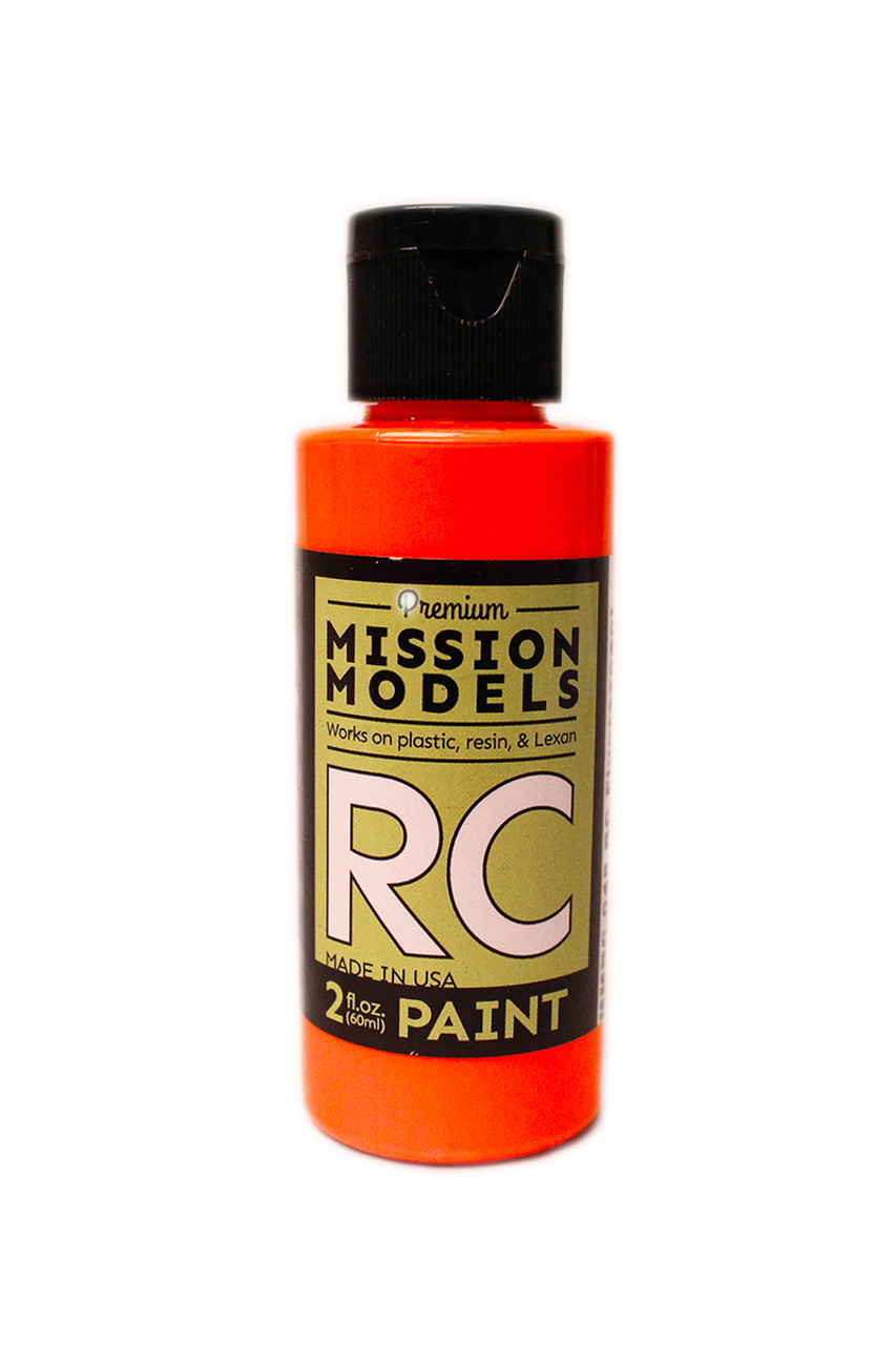 RC Paint 2 oz bottle Fluorescent Racing Orange RC Paint 2 oz bottle Fluorescent Racing Orange