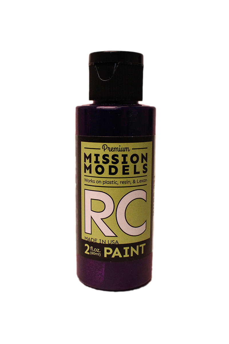 Mission Models RC Paint 2 oz bottle Iridescent Purple MIOMMRC-031