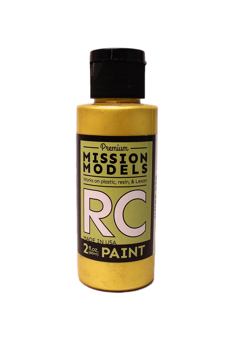 Mission Models RC Paint 2 oz bottle Pearl Gold MIOMMRC-020