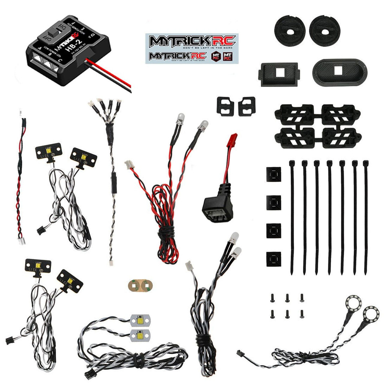 Axial SCX10 III Rubicon Light Kit HB-2 Axial SCX10 III Rubicon Light Kit HB-2