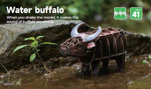 Make Bug Voices of Nature, Water Buffalo MKBD0013